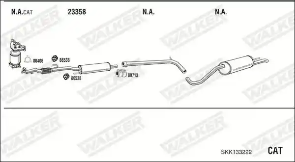 WALKER SKK133222