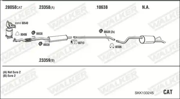 WALKER SKK133245