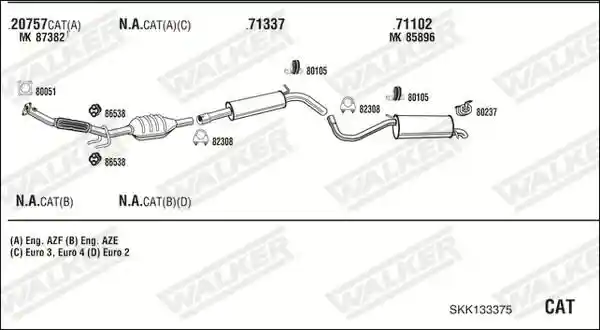WALKER SKK133375