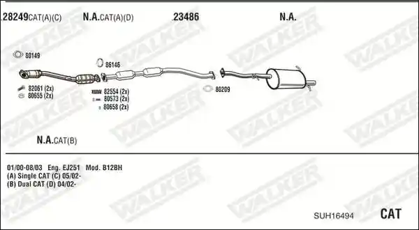 WALKER SUH16494