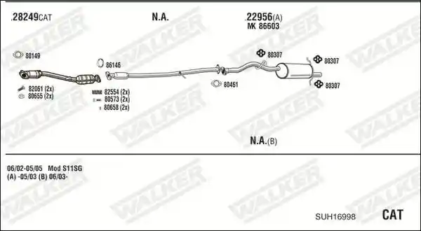 WALKER SUH16998