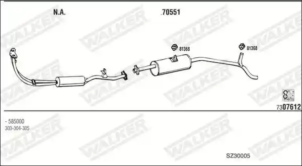 WALKER SZ30005