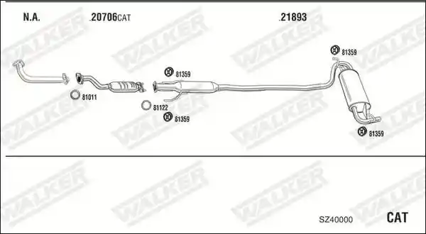 WALKER SZ40000
