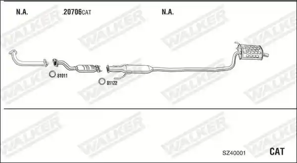 WALKER SZ40001