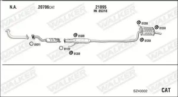 WALKER SZ40002