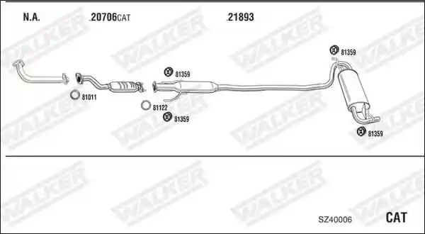 WALKER SZ40006