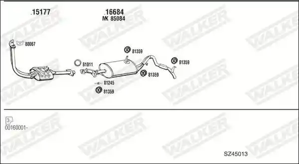 WALKER SZ45013