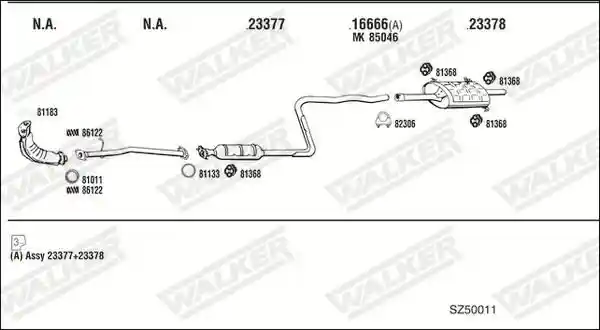 WALKER SZ50011