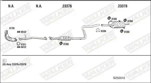 WALKER SZ50012