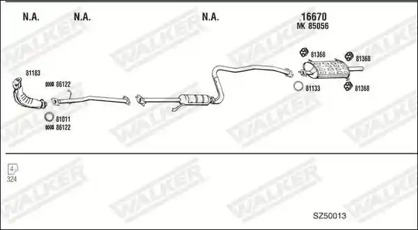 WALKER SZ50013