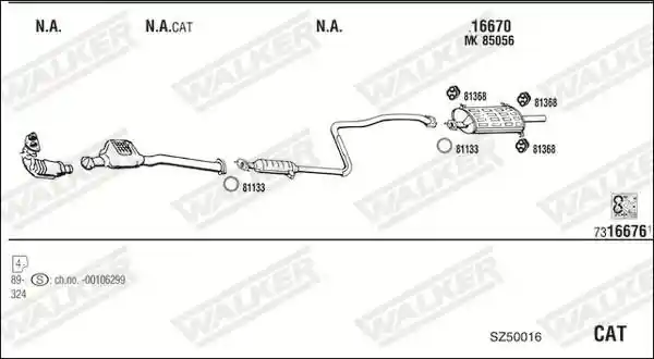 WALKER SZ50016