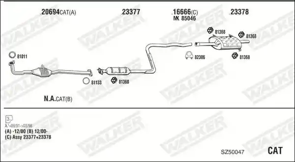 WALKER SZ50047