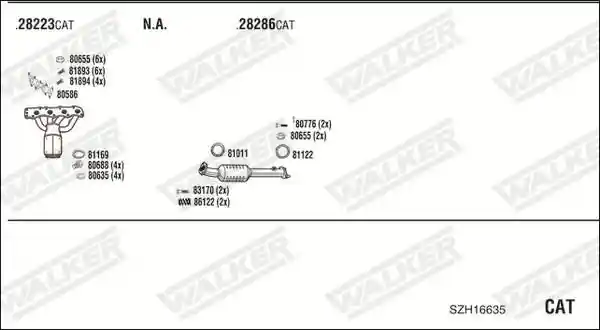 WALKER SZH16635