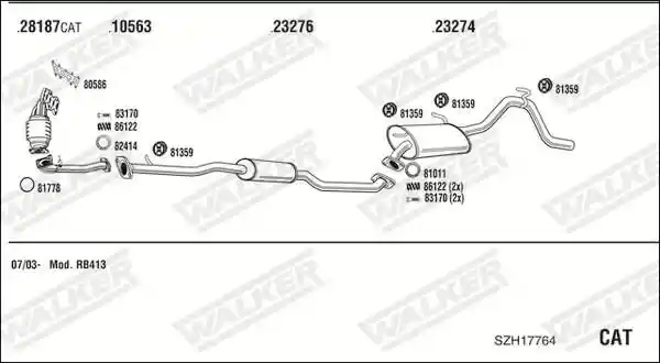 WALKER SZH17764