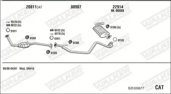 WALKER SZH20677