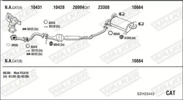 WALKER SZH23443