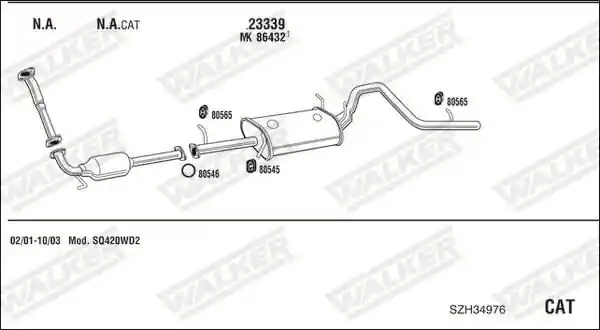 WALKER SZH34976