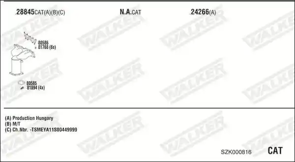 WALKER SZK000816