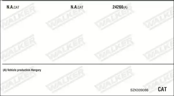 WALKER SZK009086