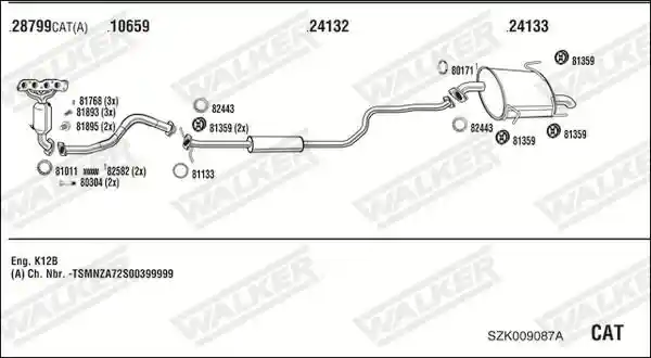 WALKER SZK009087A
