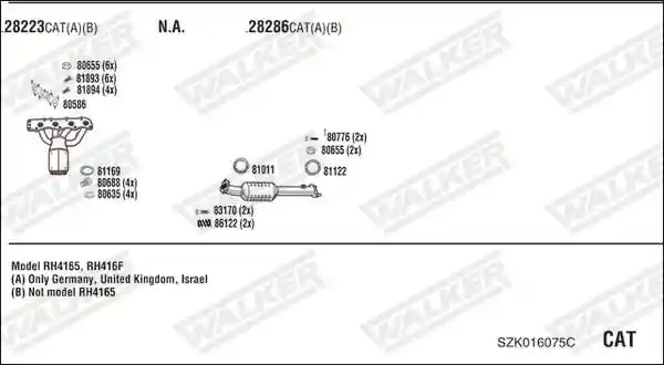 WALKER SZK016075C