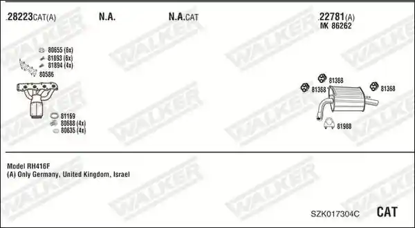 WALKER SZK017304C