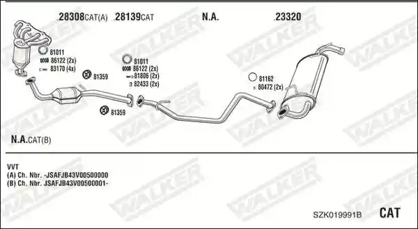 WALKER SZK019991B