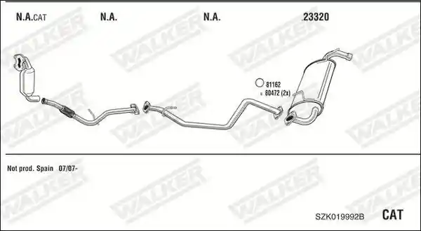 WALKER SZK019992B