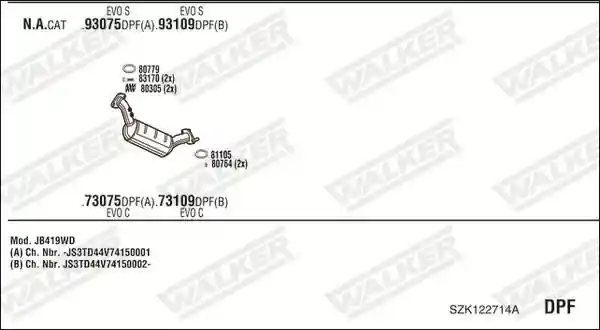 WALKER SZK122714A