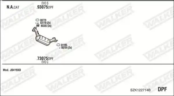 WALKER SZK122714B