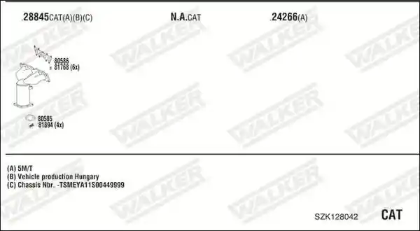 WALKER SZK128042