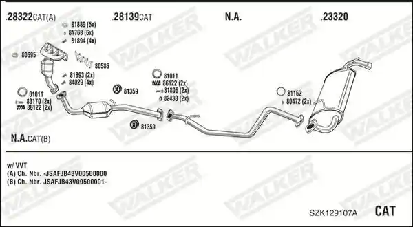 WALKER SZK129107A