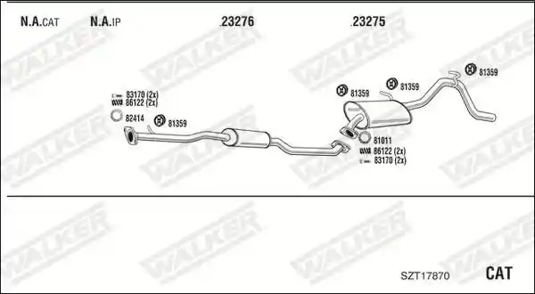 WALKER SZT17870