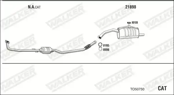 WALKER TO50750