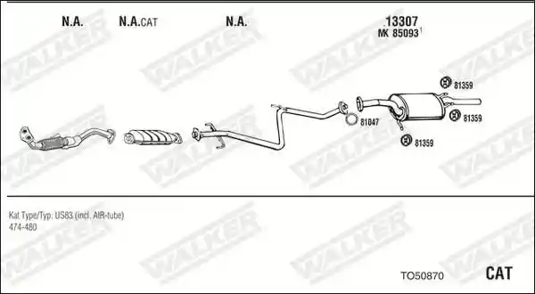 WALKER TO50870