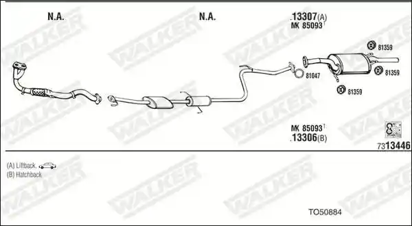 WALKER TO50884