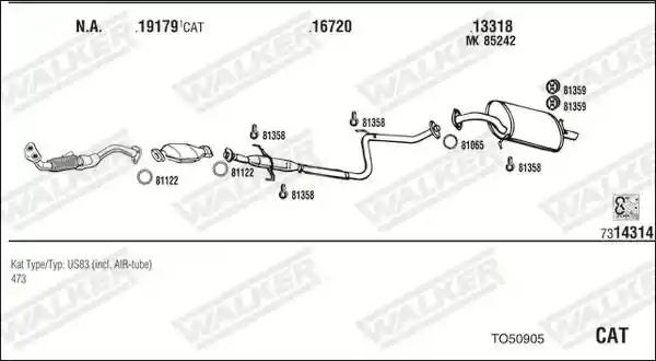 WALKER TO50905