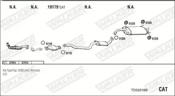 WALKER TO50918B