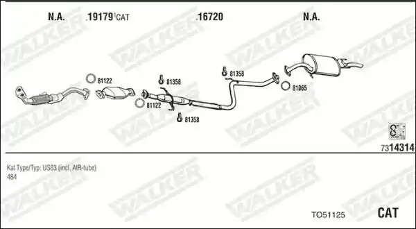 WALKER TO51125