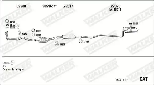 WALKER TO51147