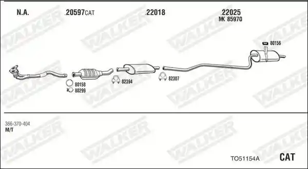 WALKER TO51154A