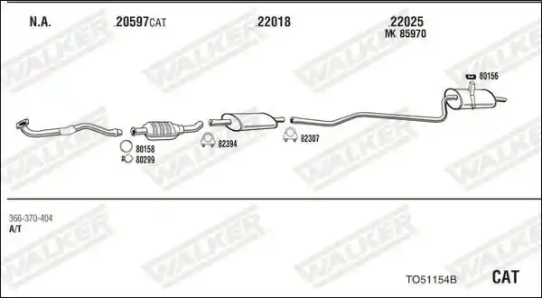 WALKER TO51154B