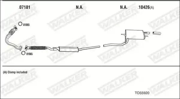 WALKER TO55920