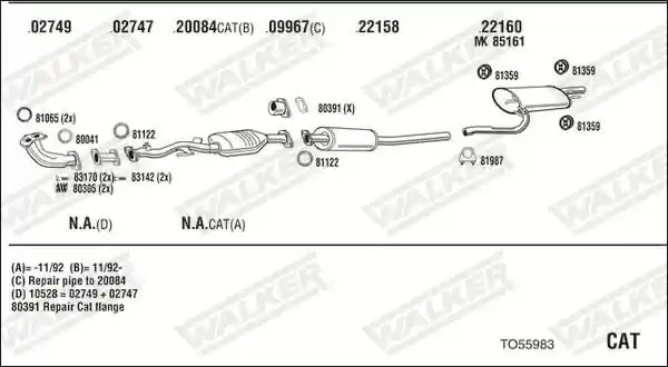 WALKER TO55983