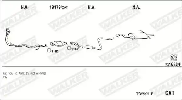 WALKER TO55991B