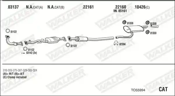 WALKER TO55994