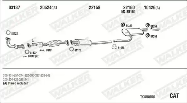 WALKER TO55999