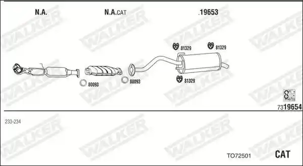 WALKER TO72501