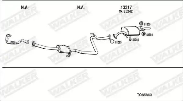 WALKER TO85860