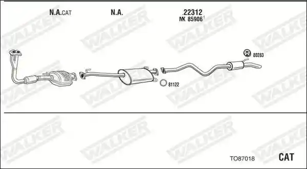 WALKER TO87018